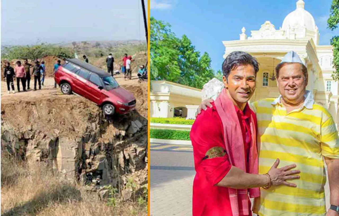 ‘कुली नं-1’ के सेट पर हुआ हादसा, स्टंट सीन के दौरान कार में फंसे वरुण धवन