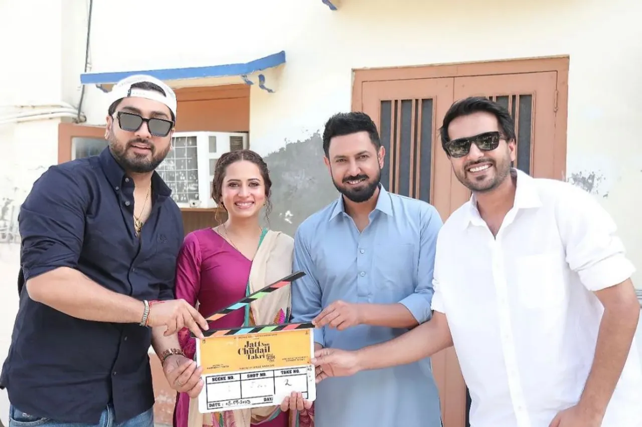  Sargun Mehta ने शुरू की Jatt Nuu Chudail Takri की शूटिंग