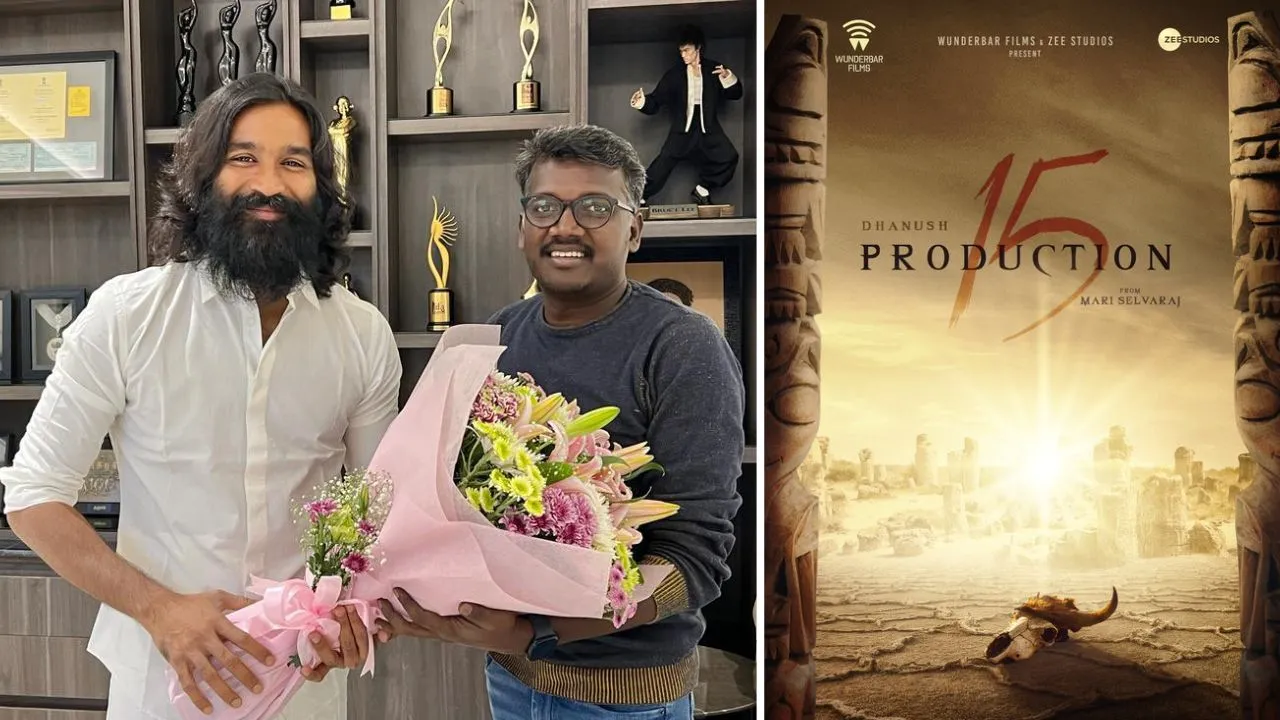Dhanush announces new project with director Mari Selvaraj