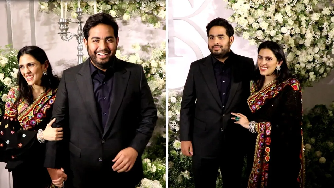  Akash Ambani And Shloka Mehta