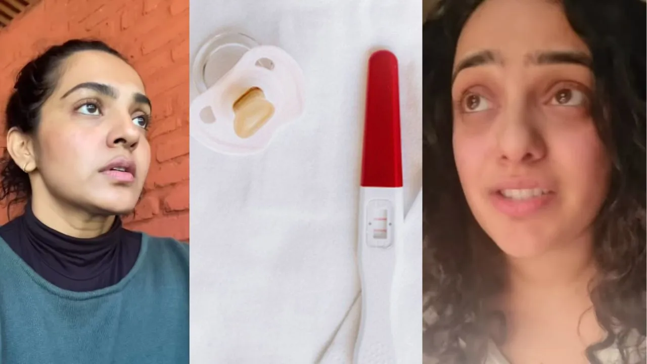 Nithya Menen and Parvathy