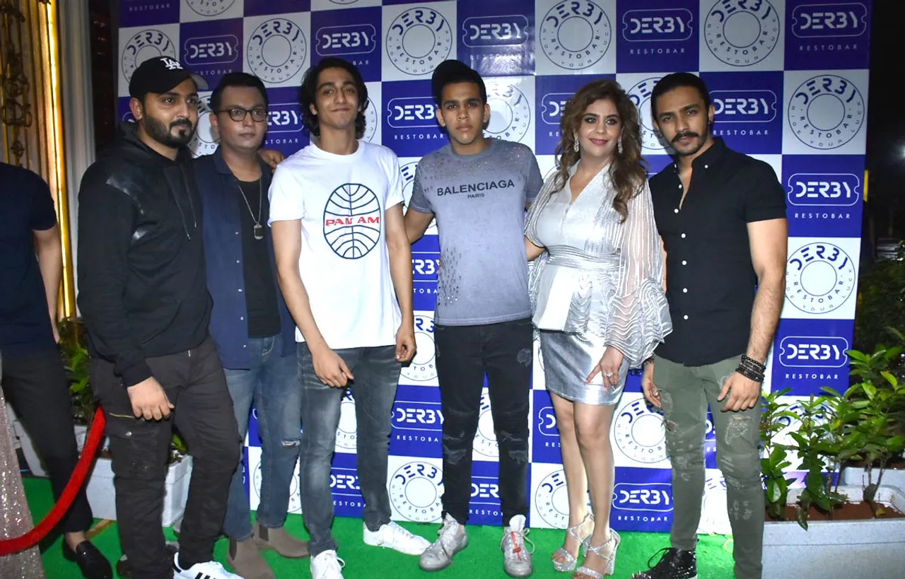Derby के दूसरे आउटलेट के लॉन्च पर पहुंचे अहान पांडे
