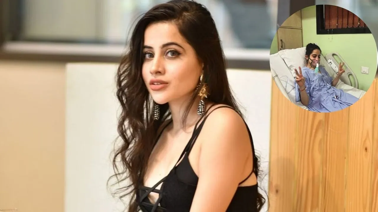 उर्फी जावेद ने हॉस्पिटल में ऑक्सीजन मास्क के साथ की नए साल की शुरुआत