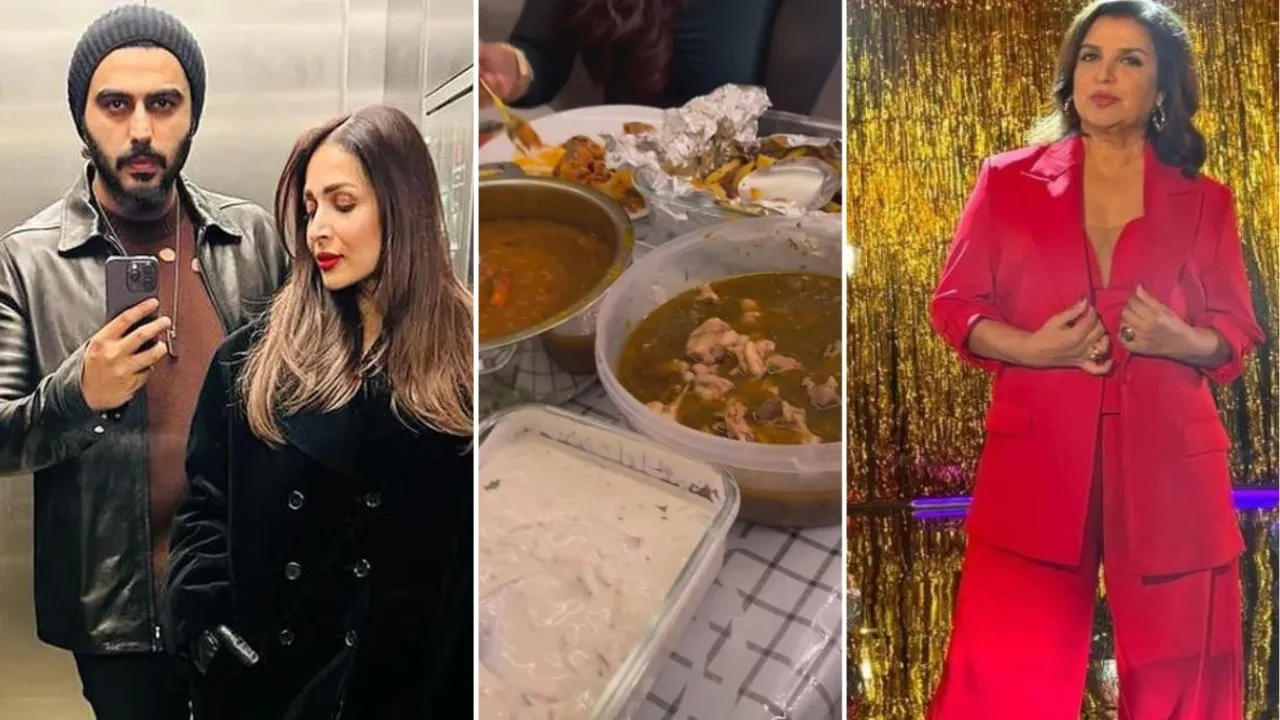 Arjun Kapoor, Malaika Arora throw pre-birthday lunch party for Farah Khan on the sets of Jhalak Dikhhla Jaa 11