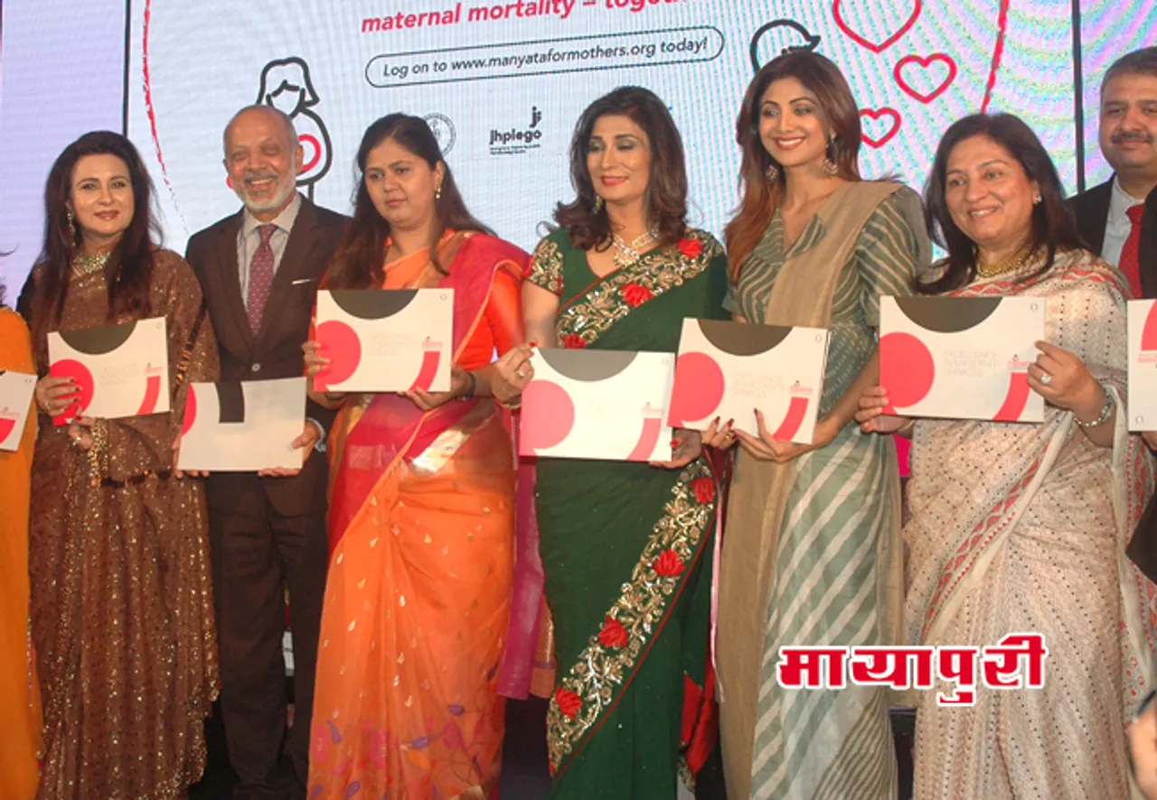 मान्यता के शुभारंभ पर शामिल हुई शिल्पा शेट्टी और पूनम ढिल्लों
