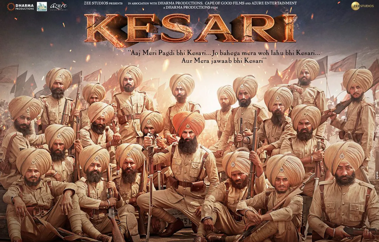 'केसरी' का पहला पोस्टर रिलीज, सरागढ़ी के शहीदों को अक्षय ने दी श्रद्धांजलि