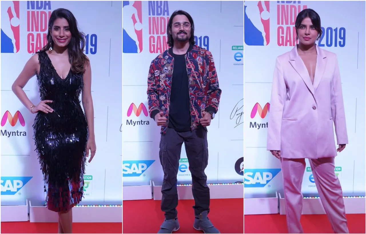 Photos: NBA इंडिया गेम्स 2019 के स्वागत समारोह में प्रियंका चोपड़ा समेत पहुंची कई हस्तियां