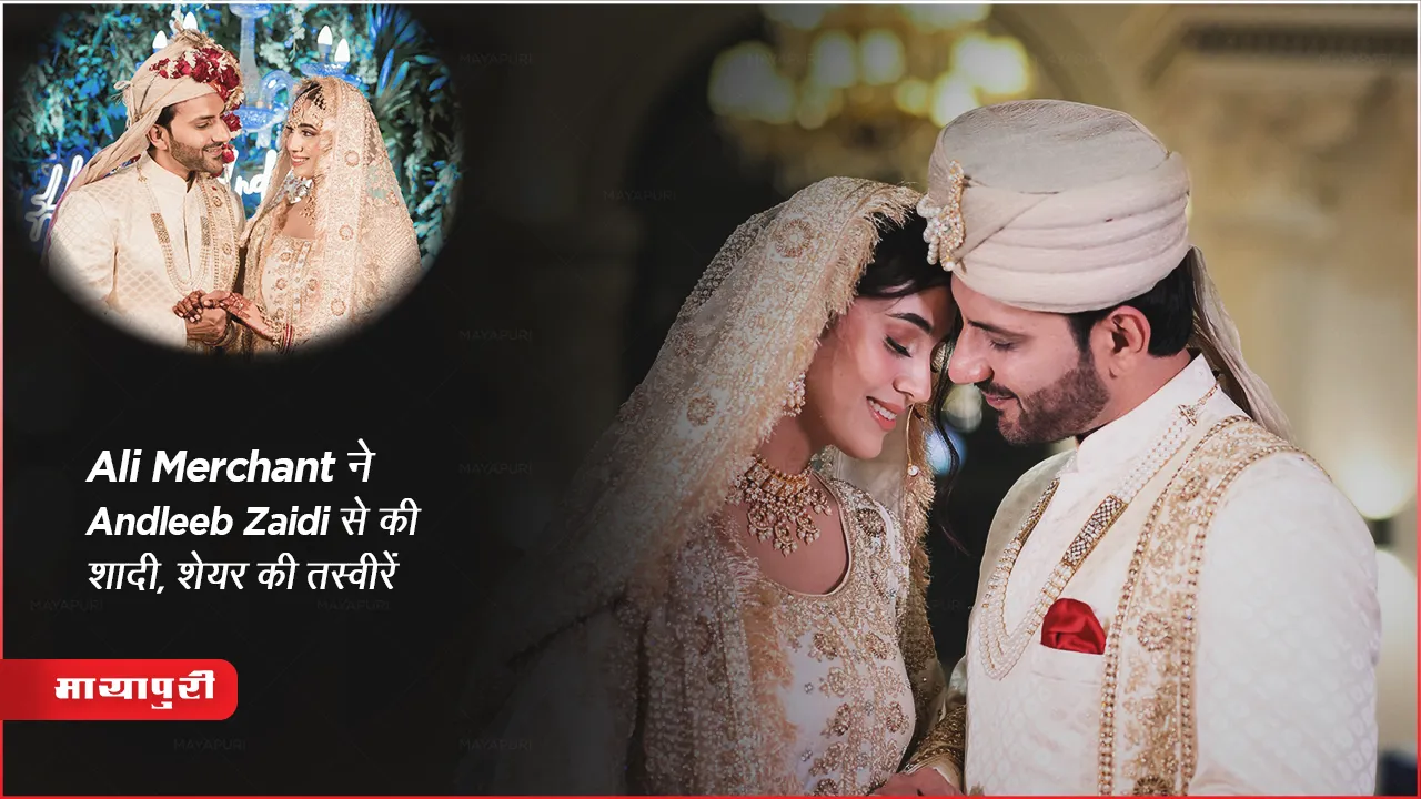 Ali Merchant and Andleeb Zaidi wedding photos