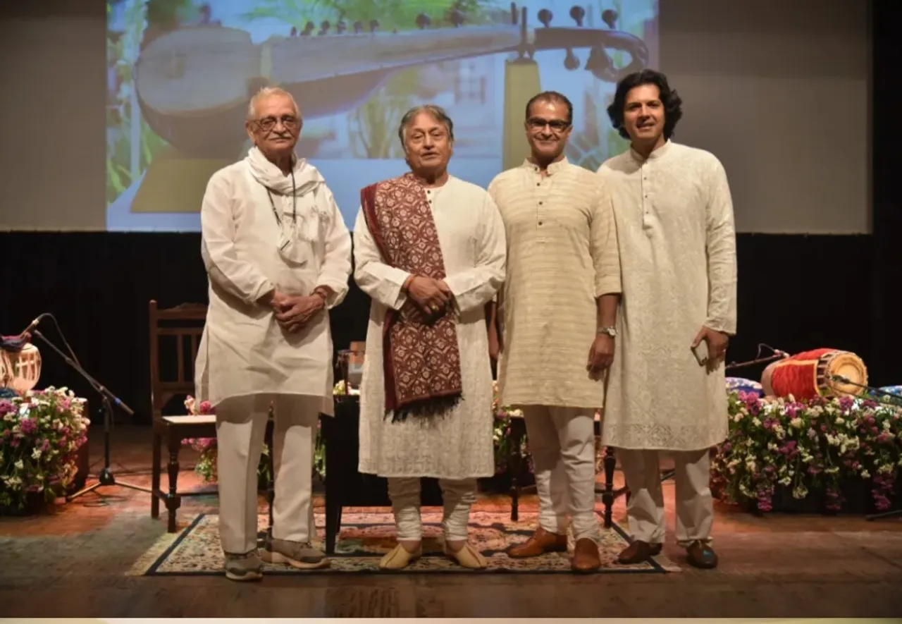 मॉर्निंग रागा कॉन्सर्ट में पहुंचे गुलजार साहब! मशहूर सरोद वादक उस्ताद अमजद अली खान जी के कॉन्सर्ट में मिले ये दो अद्भुत सितारें!