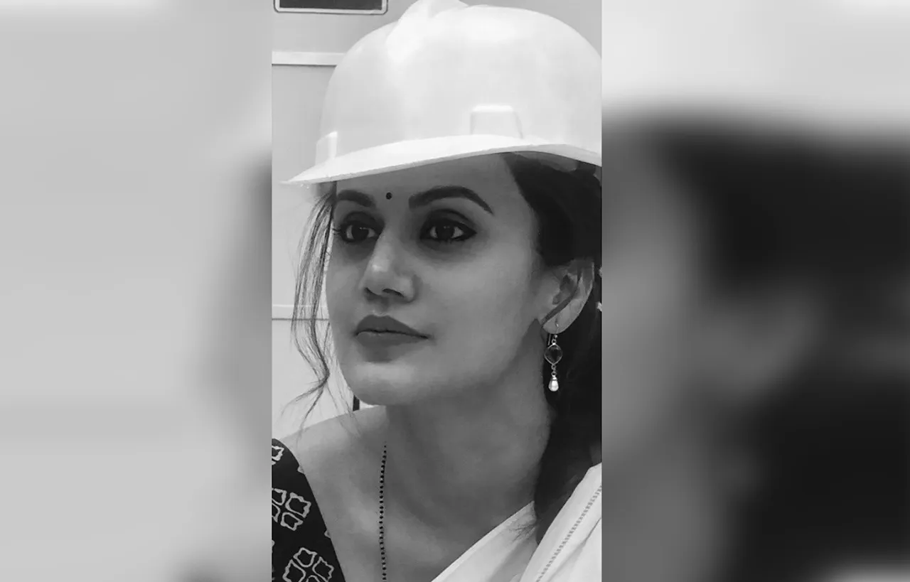 'मिशन मंगल' की शूटिंग हुई खत्म ,फिल्म के सेट से तापसी ने शेयर किया फर्स्ट लुक