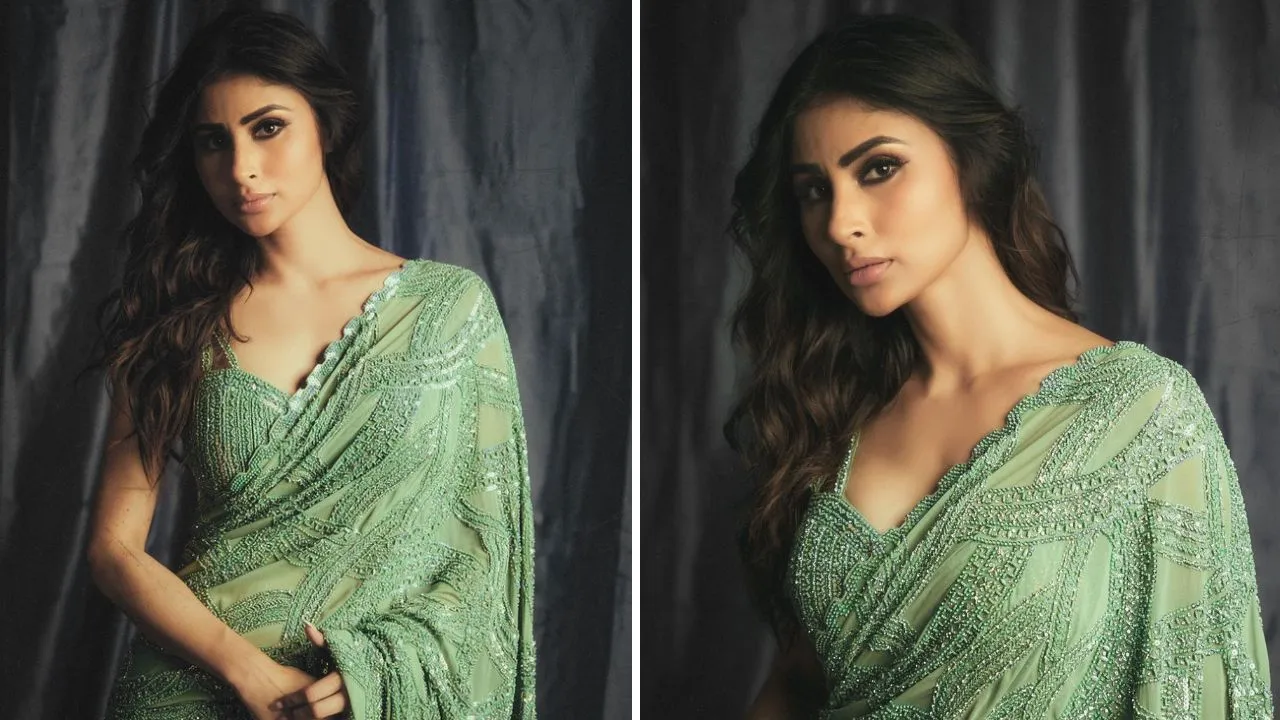 Mouni Roy flaunts her love for saree in pictures