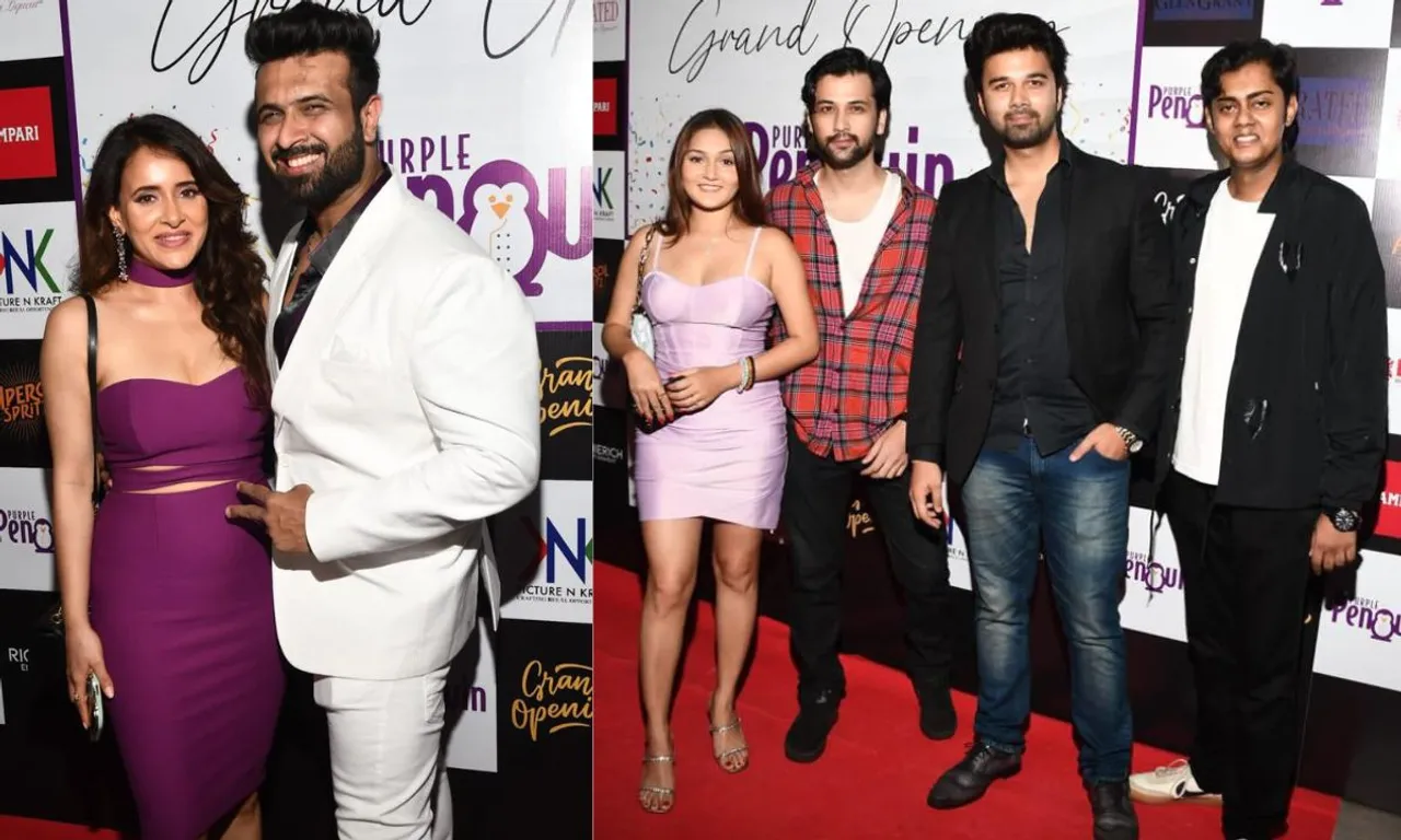 शाही, शानदार क्लब-बार 'Purple Penguin' की ग्लैम-ग्लिट्ज़ लॉन्च पार्टी में शामिल हुए सेलेब्रिटी by Chaitanya  Padukone 