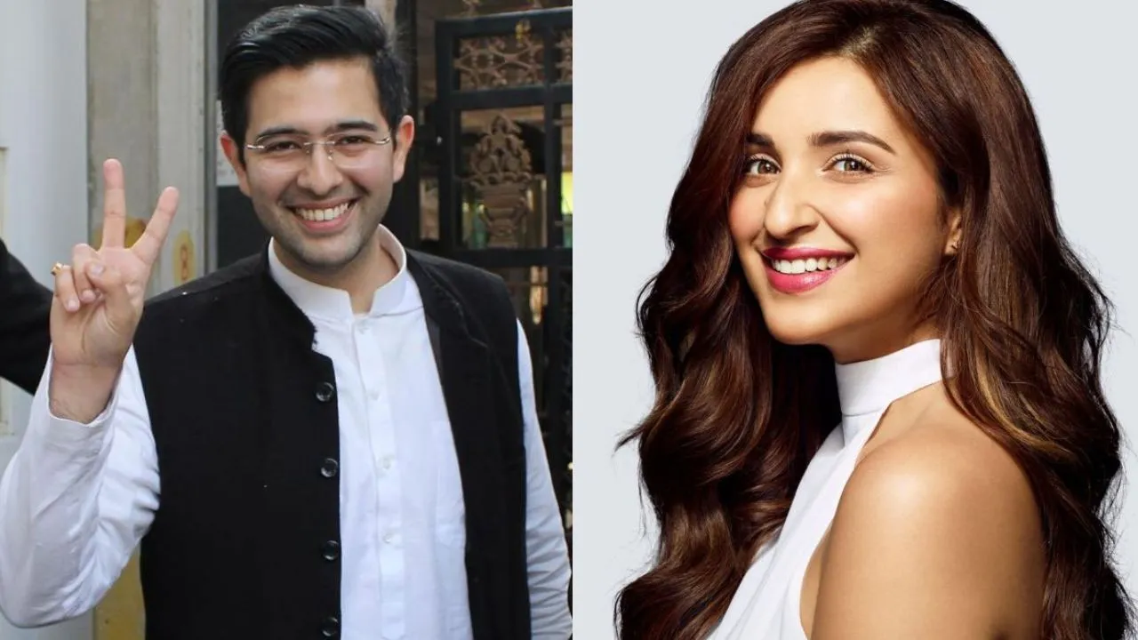 Praineeti Chopra and Raghav Chaddha wedding