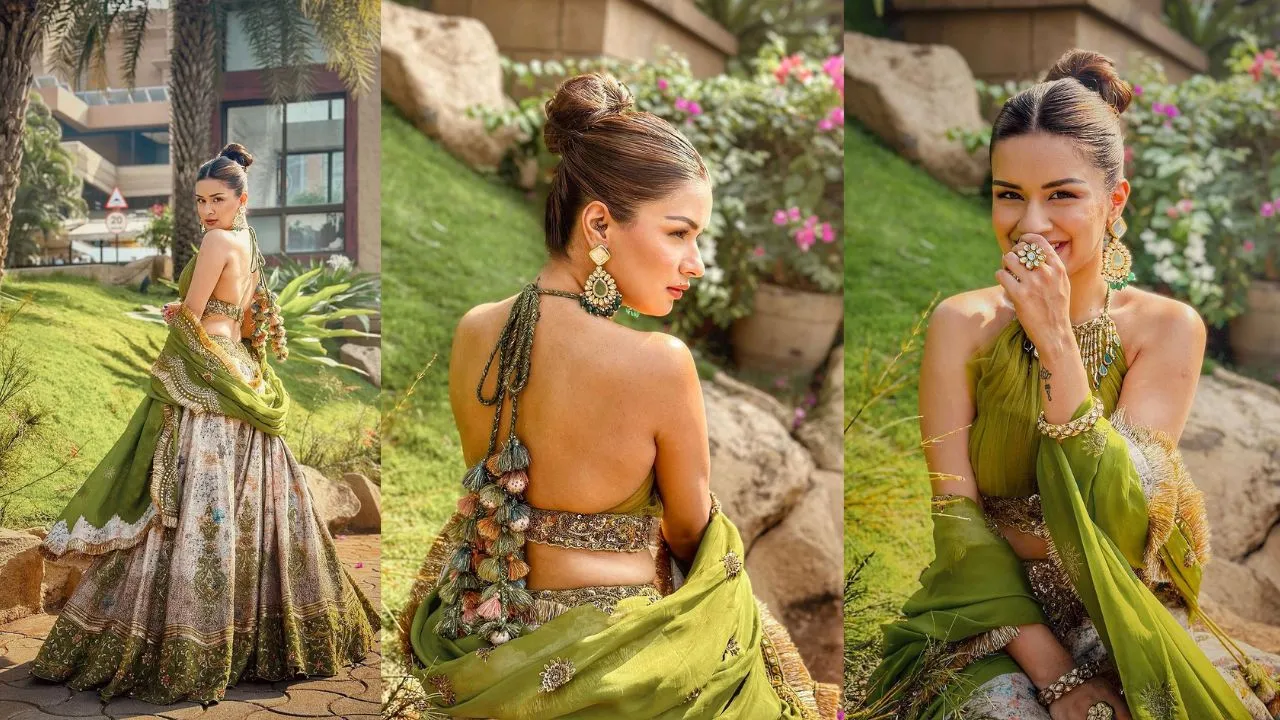 Avneet Kaur:  पेड़ों के बीच एक्ट्रेस ने दिखाई अदाएं, देखें तस्वीरे