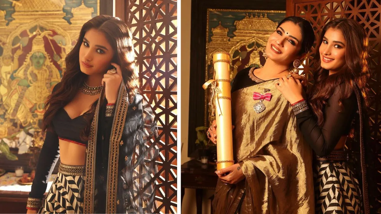 Raveena Tandon's daughter Rasha Thadani said this on her mother winning Padma Shri