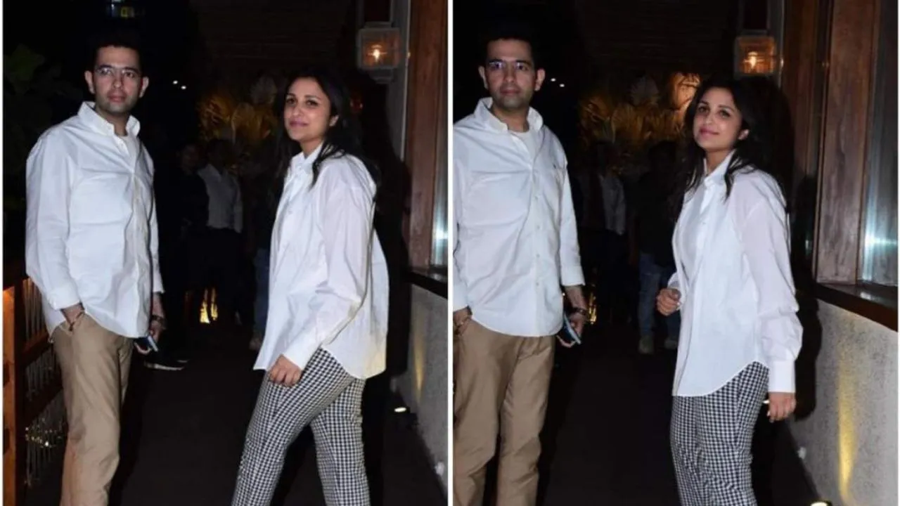 Parineeti Chopra and Raghav Chadha 