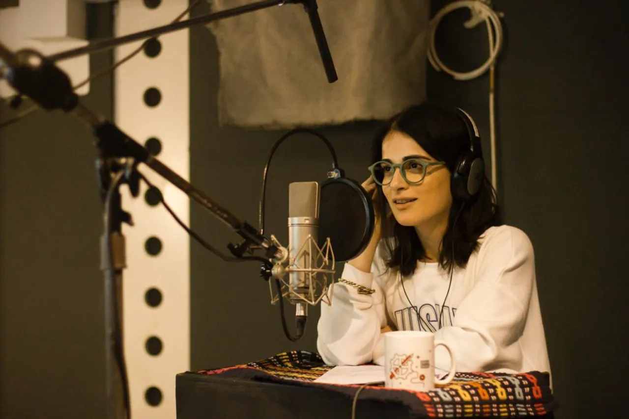Radhika Madan starts dubbing for Sudhanshu Sariya film Sana