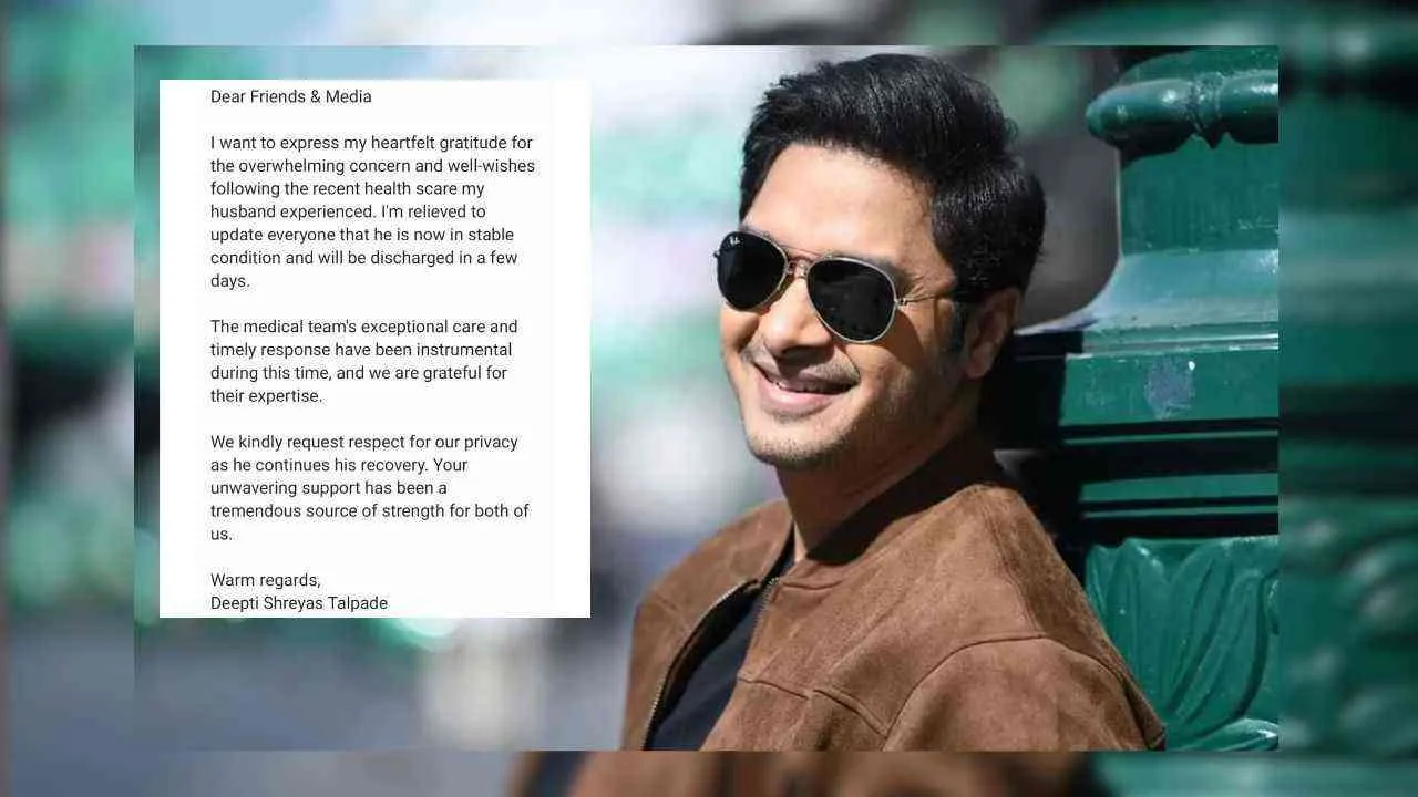 एंजियोप्लास्टी कराने के बाद श्रेयस तलपड़े को डॉक्टरों ने सलाह दिया है- शूटिंग करो लेकिन हिदायत के साथ