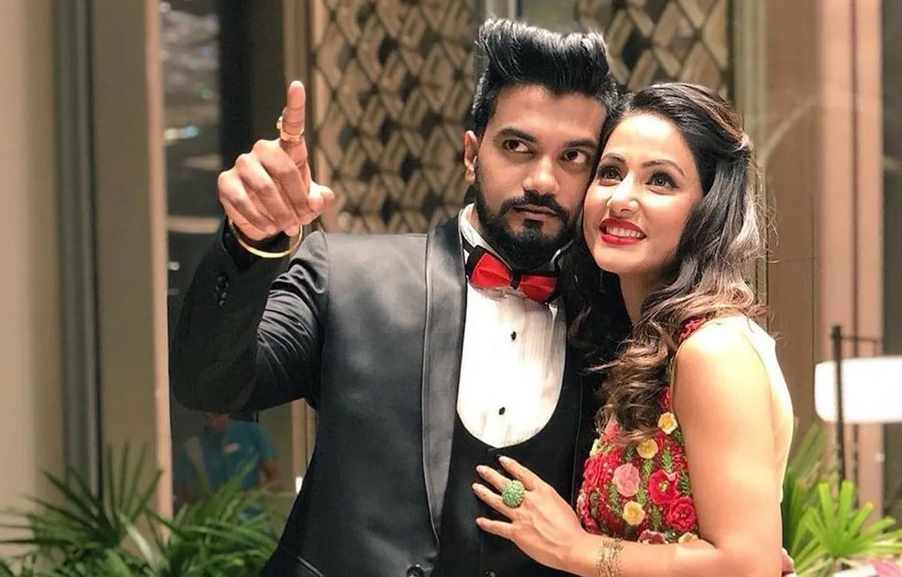 हिना खान और उनके ब्‍वॉयफ्रेंड रॉकी जायसवाल होंगे नच बलिये की पहली जोड़ी
