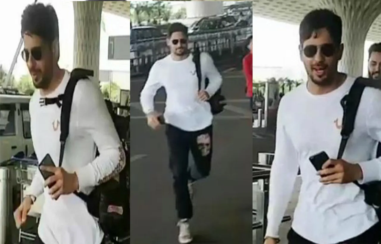आखिर क्यों मुंबई एयरपोर्ट पर मीडिया से बचते नजर आए सिद्धार्थ मल्होत्रा ?