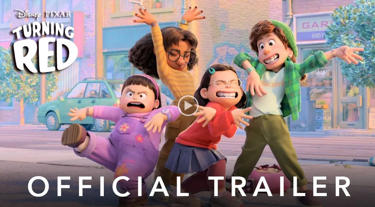 डिज्नी और पिक्सर की "टर्निंग रेड" का रोमांचक ट्रेलर और पोस्टर हुआ रिलीज़