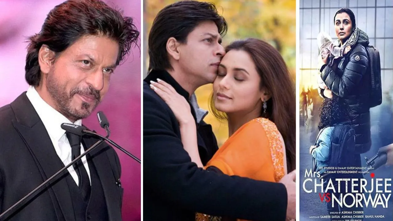 Shah Rukh Khan reviews Rani Mukerji's Mrs Chatterjee vs Norway
