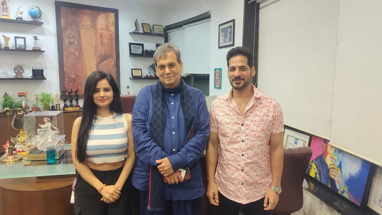 सुभाष घई ने 'जानकी' एक्ट्रेस लकी मेहता की अपने अनोखे अंदाज में कि तारीफ