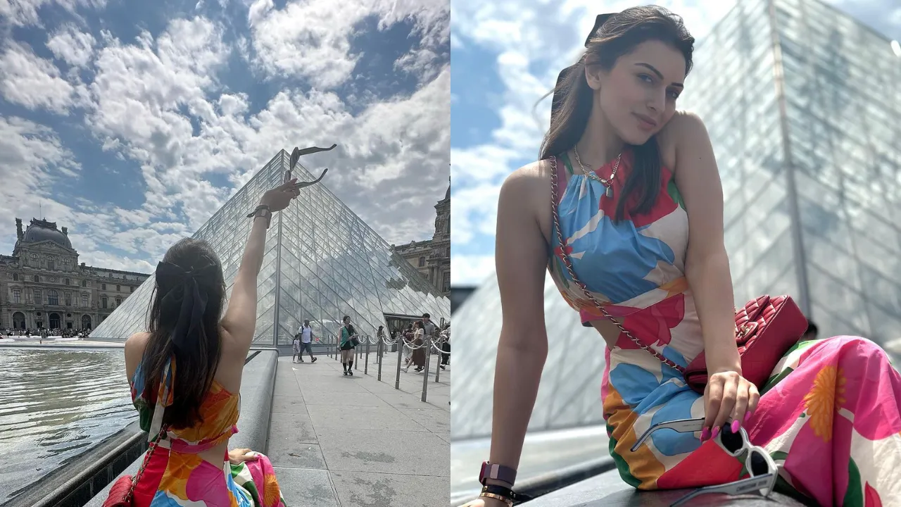 Hansika Motwani shared pictures while enjoying in Paris