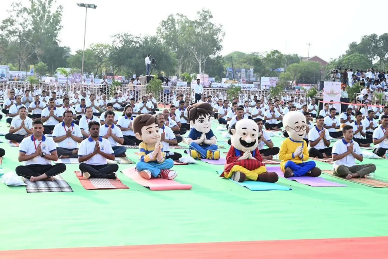 Nickelodeon ने Motu Patlu के साथ मिलकर #YogaSeHiHoga अभियान के साथ International Yoga Day मनाया