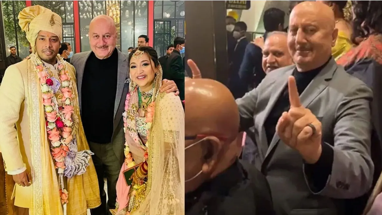 अनुपम खेर की भतीजी की शादी में माँ दुलारी ने खोली पोते सिकंदर के बचपन की पोल