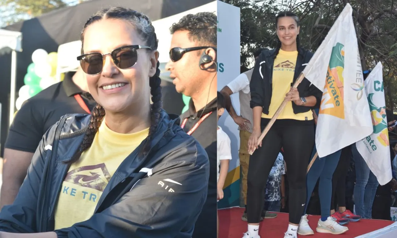 Neha Dhupia ने 'एप्टीवेट चैंपियन रन फॉर किड्स' की मेजबानी की