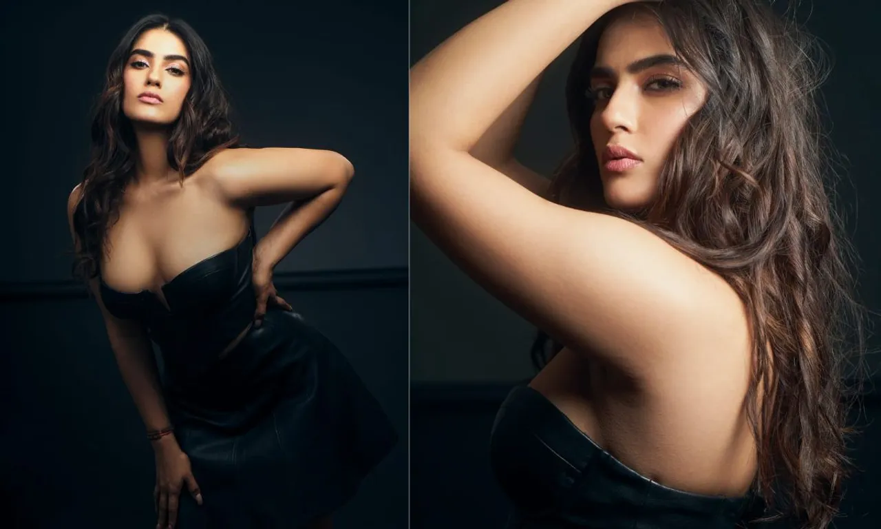 Kavya Thapar अपने लेटेस्ट फोटोशूट में ब्लैक ड्रेस में बेहद खूबसूरत लग रही हैं!