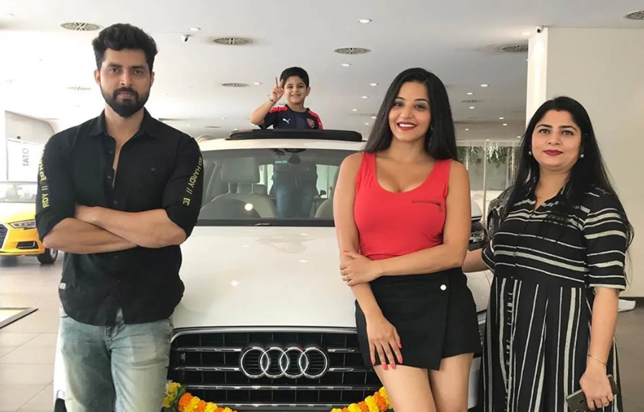 'नजर' में डायन की भूमिका निभाने वाली मोनालिसा ने खरीदी ऑडी कार, शेयर की तस्वीरें