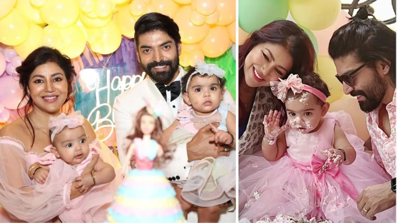 gurmeet_choudhary_and_debina_bonnerjee_celebrate_daughter_lianas_first_birthday