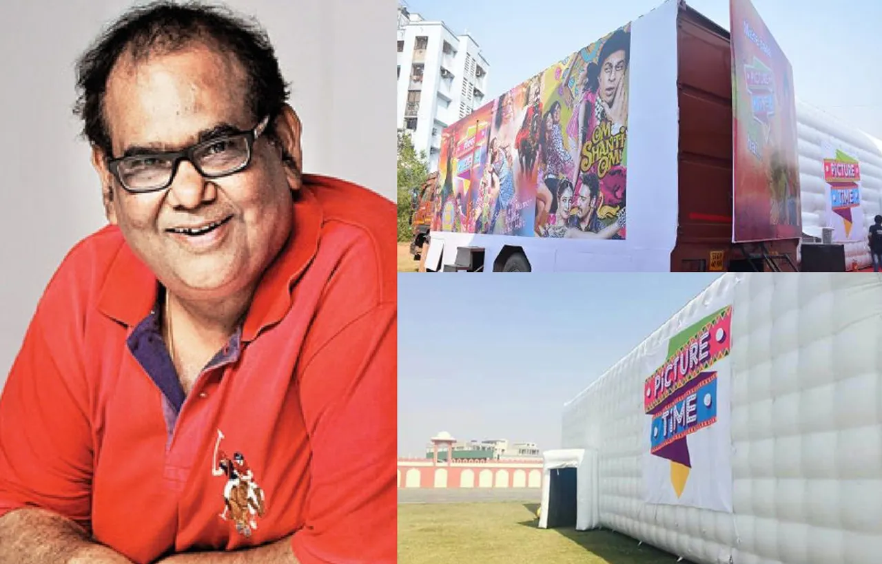 सतीश कौशिक ने ट्रक में बनवाया मोबाइल थिएटर, 35 रुपए में गांव वाले देखेंगे फिल्म