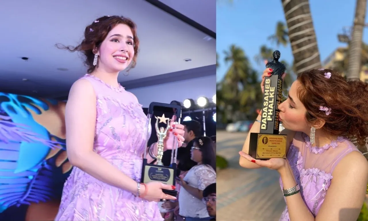 हिमानी भाटिया ने प्रतिष्ठित दादासाहेब फाल्के पुरस्कार और ब्लिंक के लिए Aarvee Entertainment Iconic Achievers Award जीता