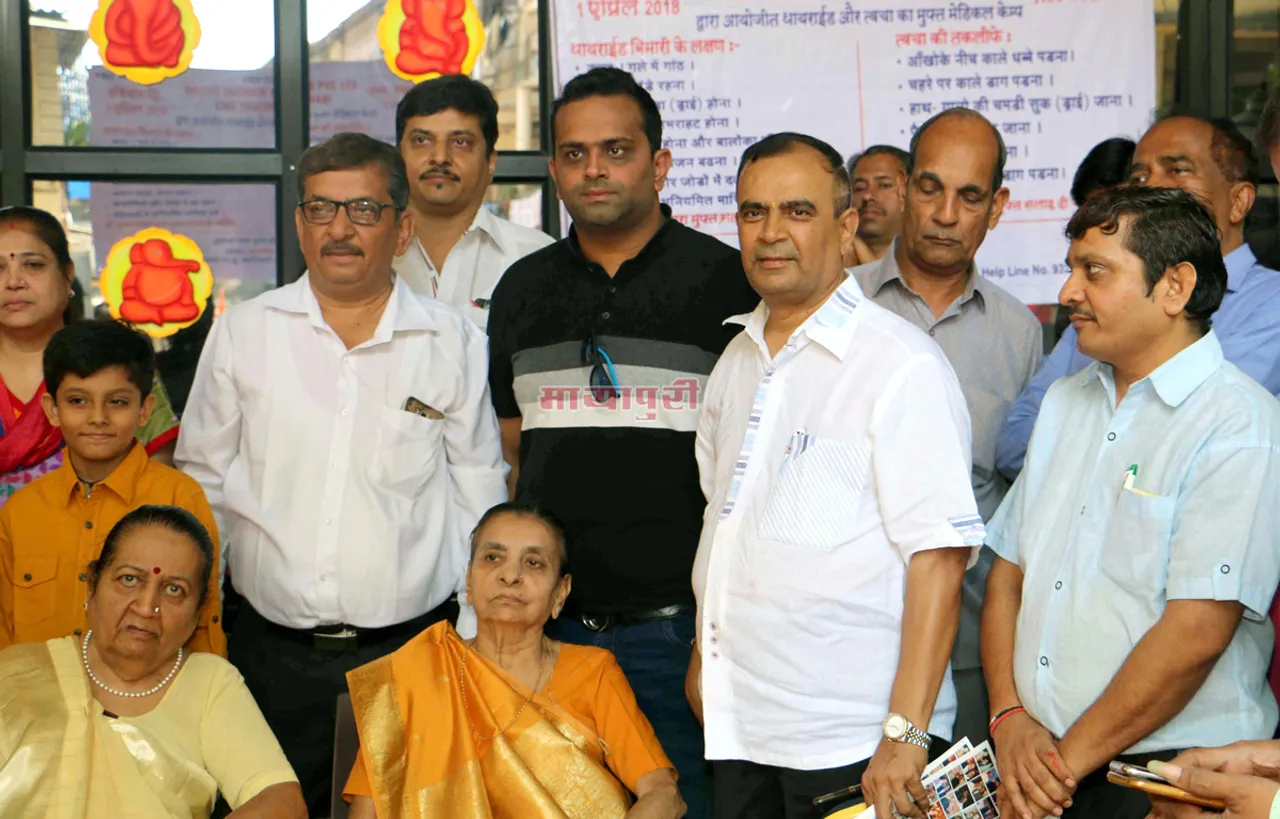 योगेश लखानी ने पाली क्लिनिक के साथ मिलकर फ्री मेडिकल कैंप का आयोजन किया