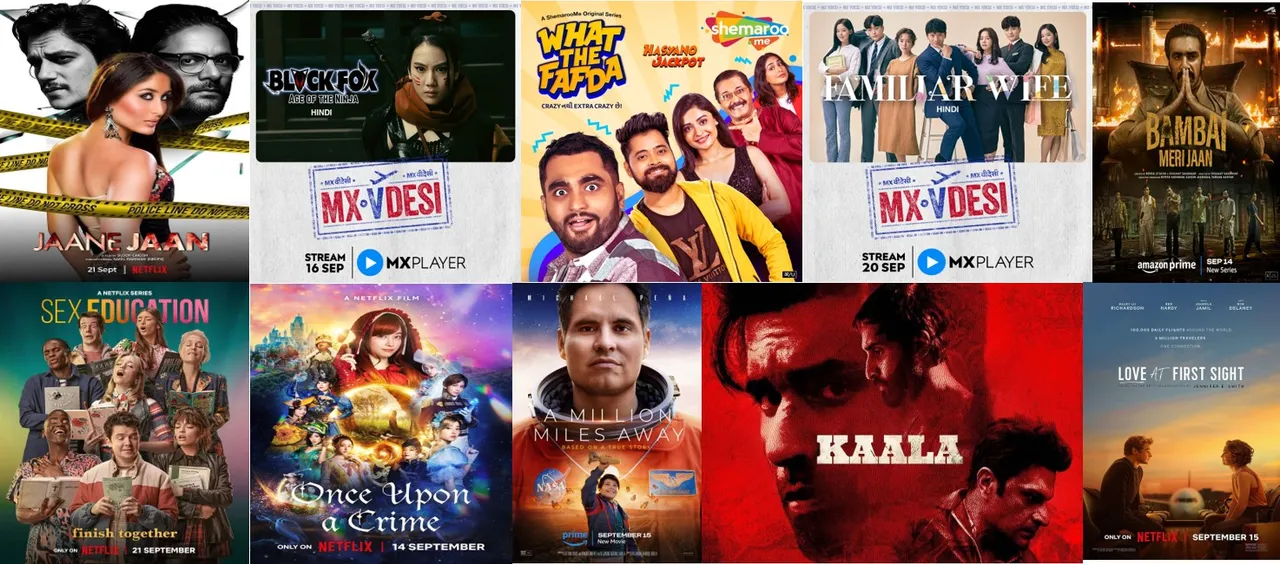OTT Release: मनोरंजन से भरे एक सप्ताह के लिए हो जाइए तैयार, OTT पर देखें यह 5 जबरदस्त टॉप मूवीज और वेब सीरीज