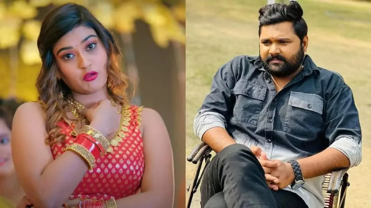 Akanksha Dubey and samar singh
