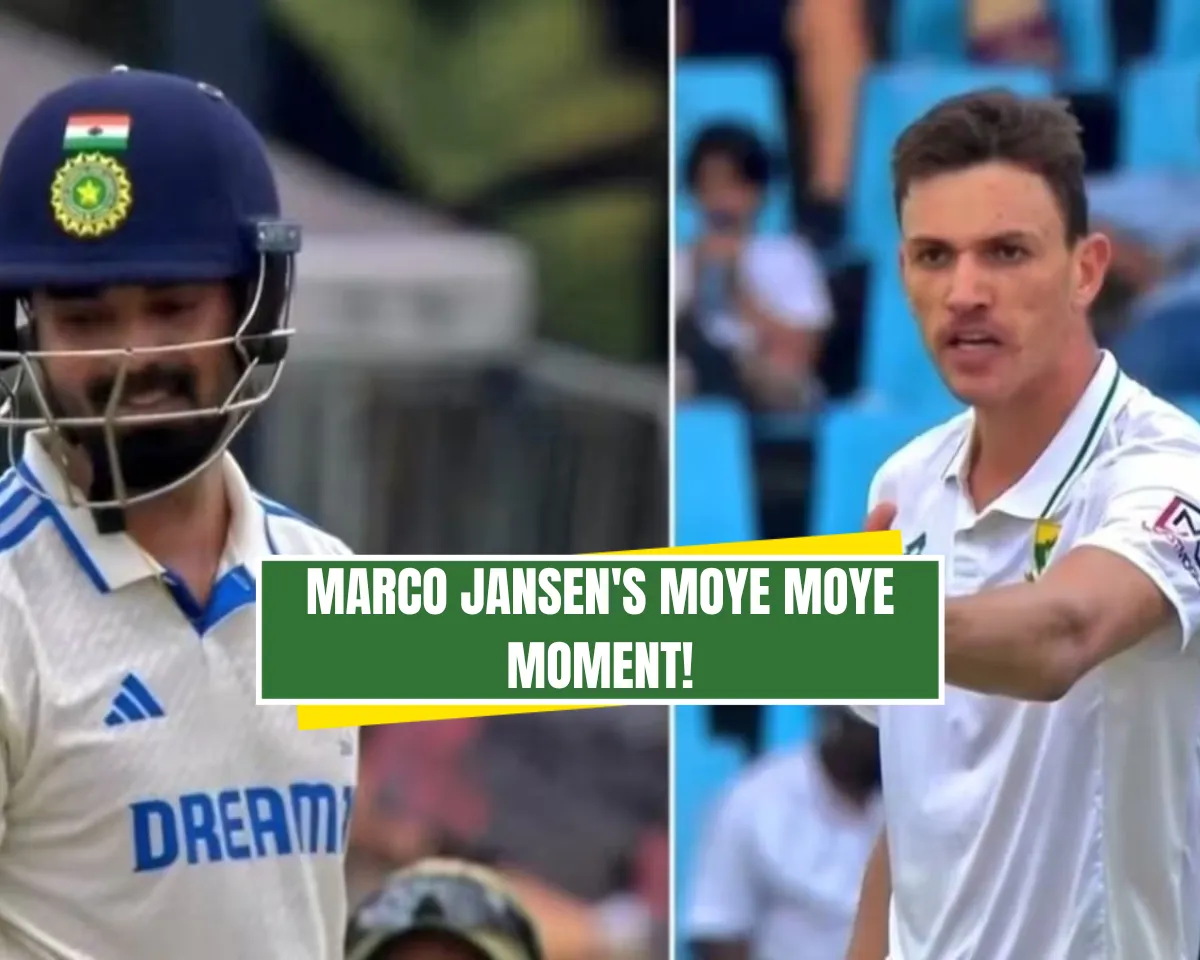 KL Rahul and Marco Jansen