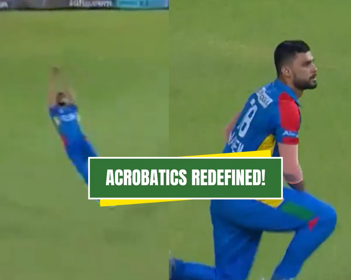 Naveen-ul-Haq jaw-dropping catch