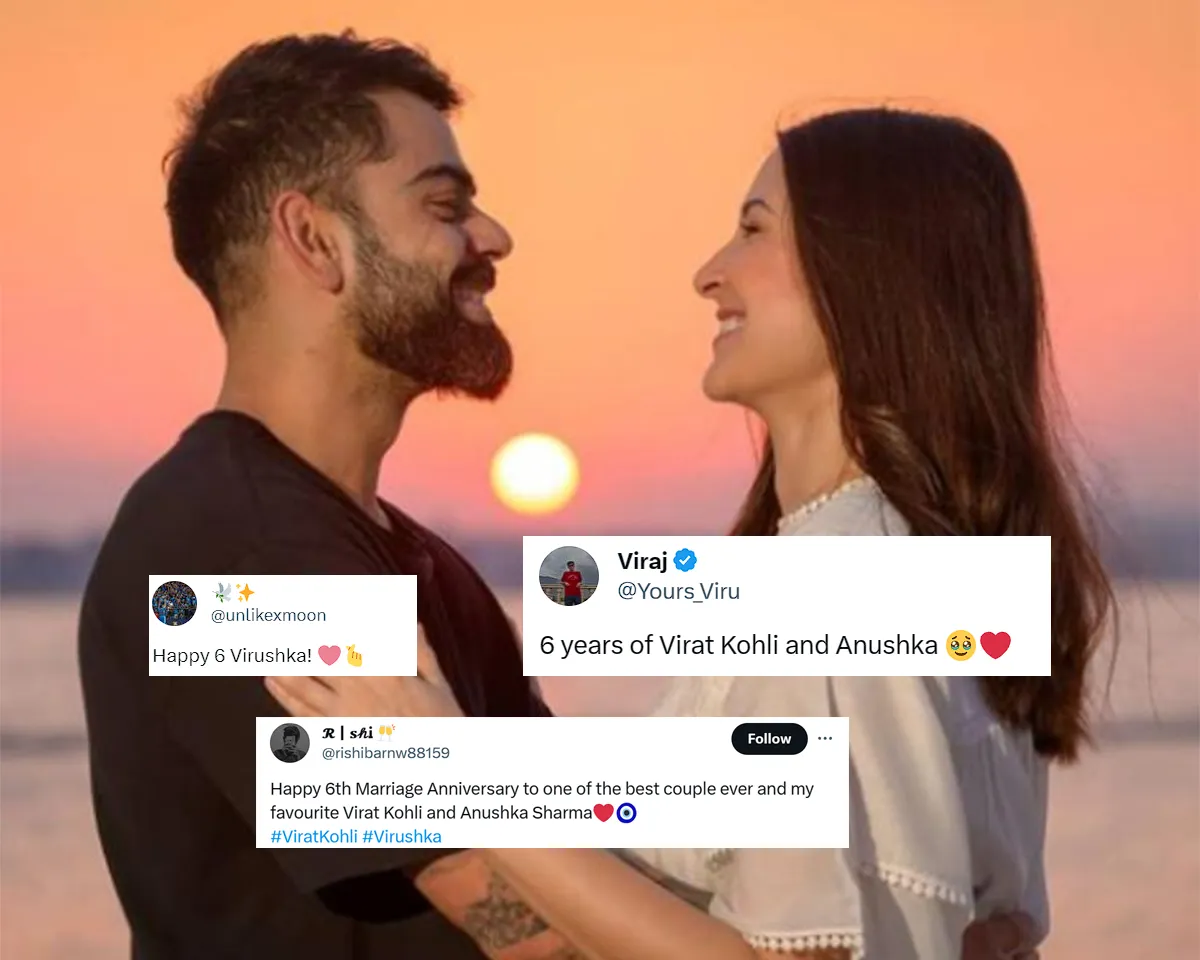 Virat Kohli and Anushka Sharma 