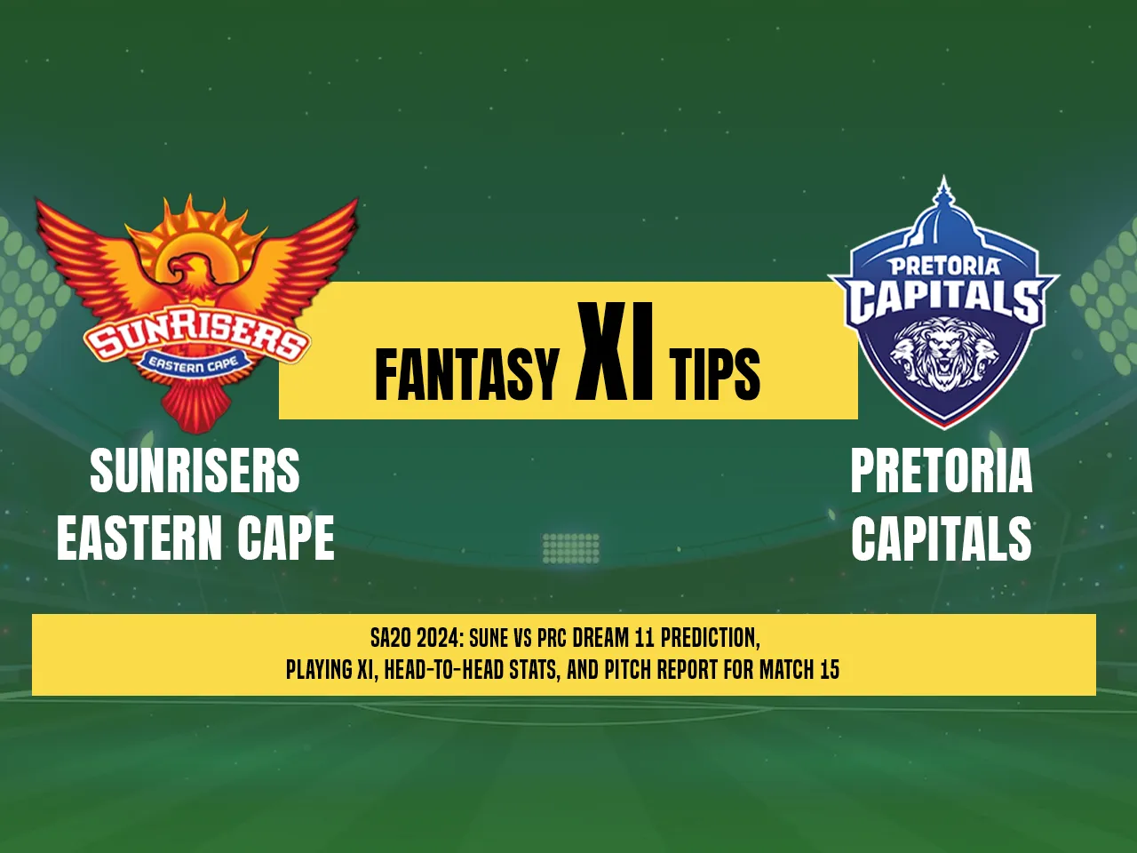 SUNE vs PRC Dream11