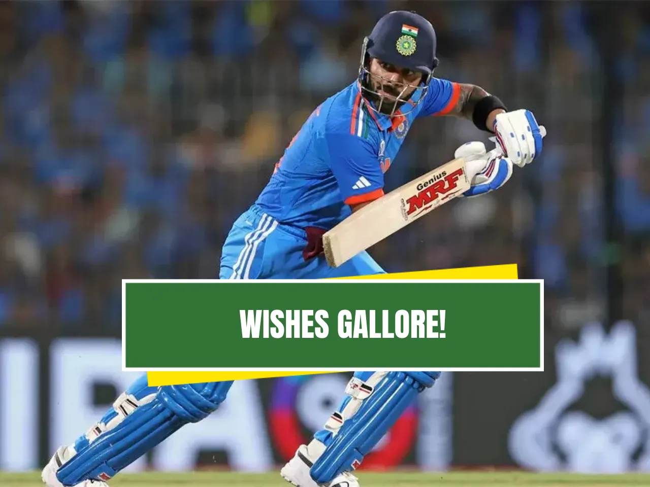 Former India skipper wishes Virat Kohli