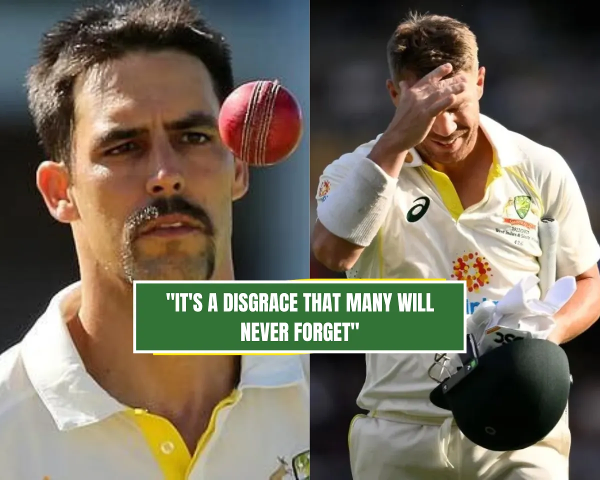 Mitchell Johnson & David Warner (Source: Twitter)