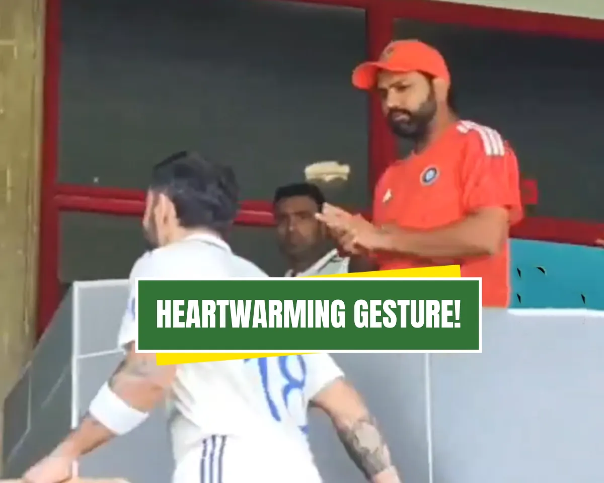 Rohit Sharma appreciates Virat Kohli
