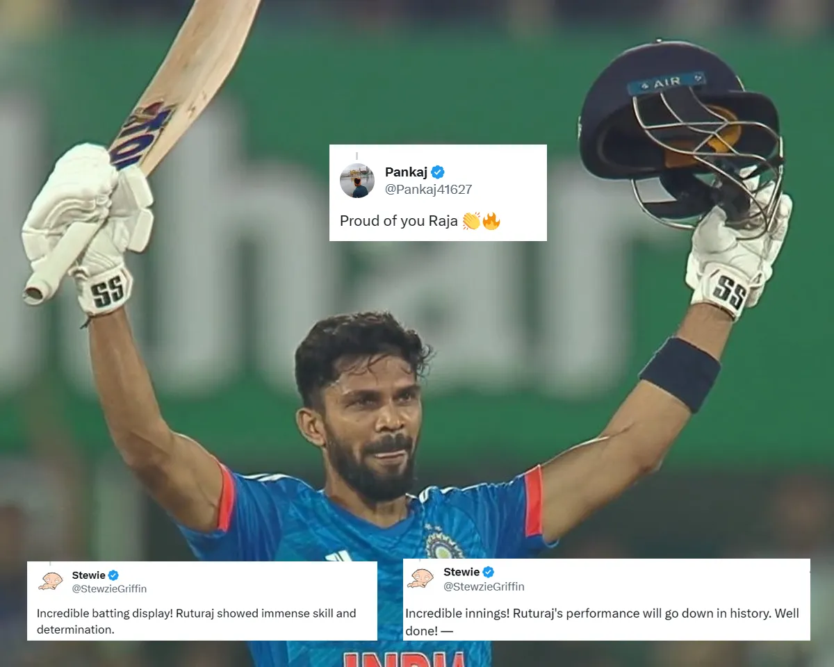 Ruturaj Gaikwad scores century