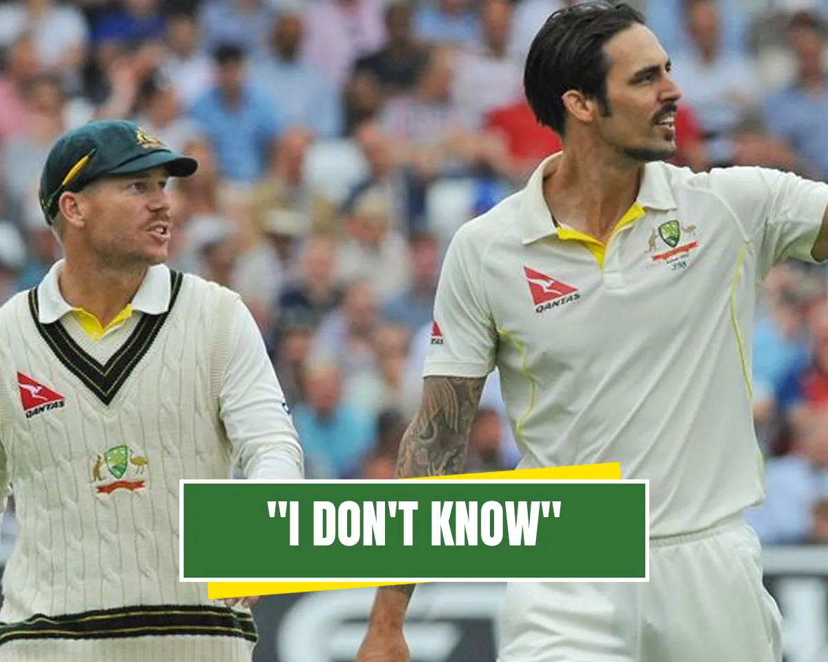 David Warner and Mitchell Johnson spat continues