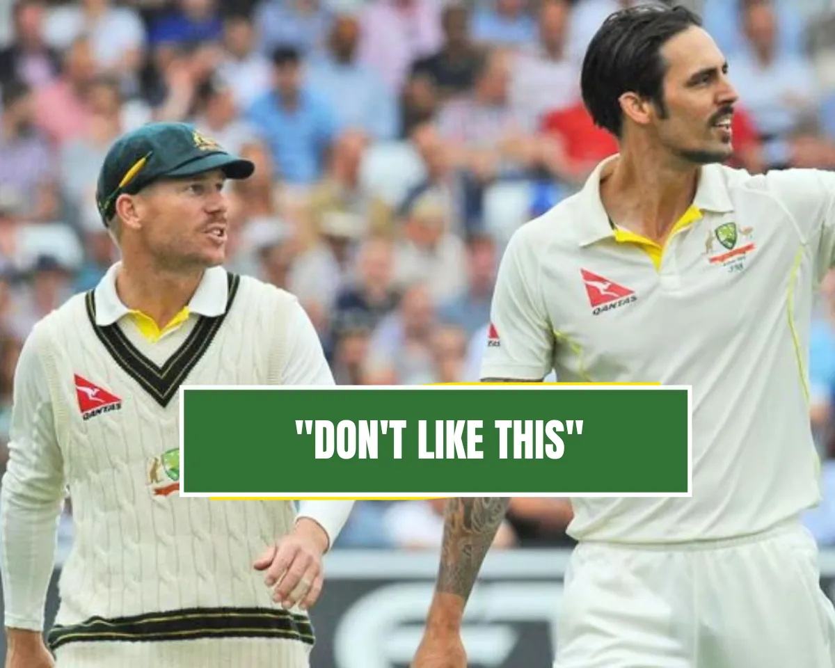 David Warner-Mitchell Johnson 