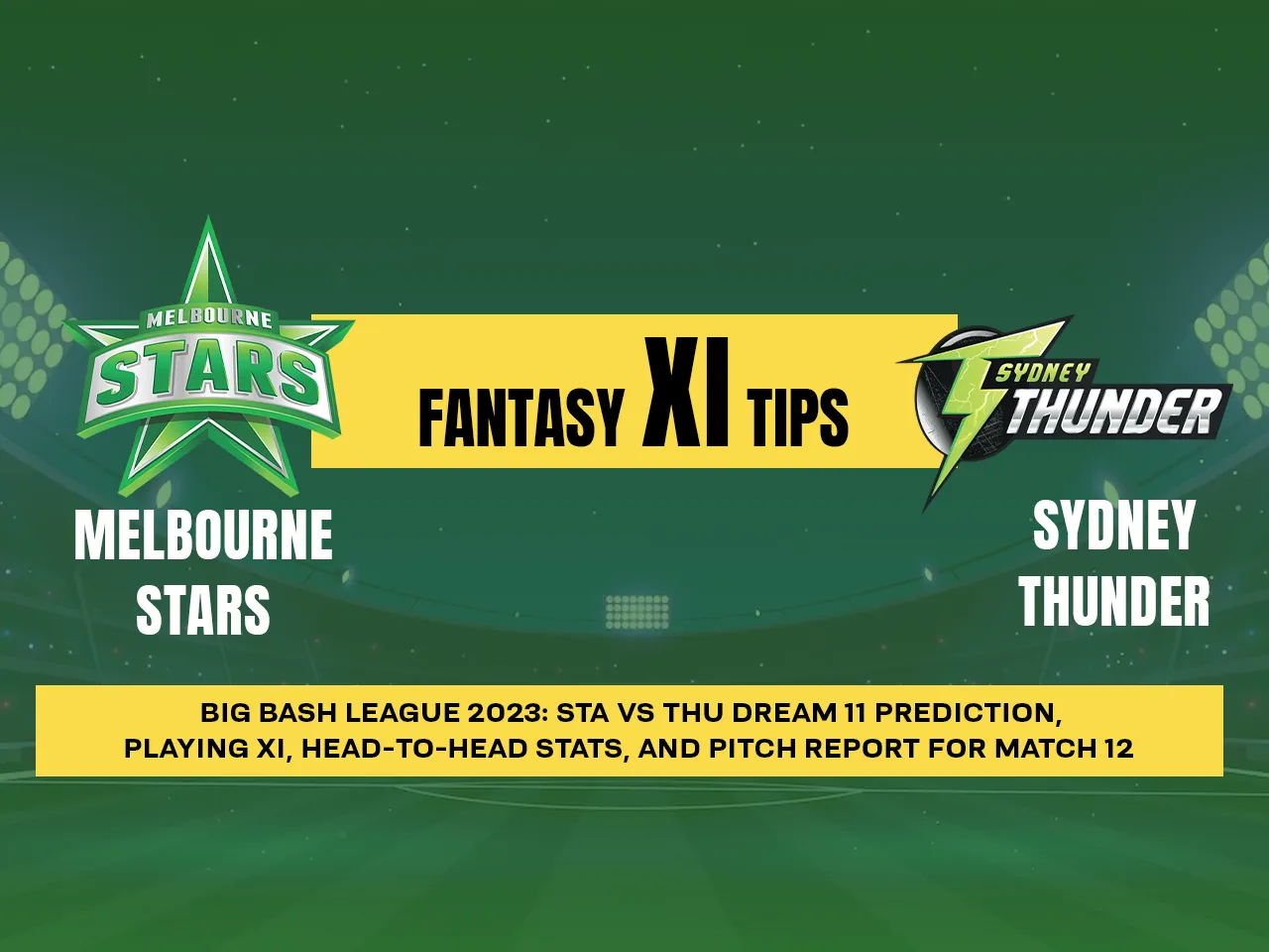 STA vs THU Dream11